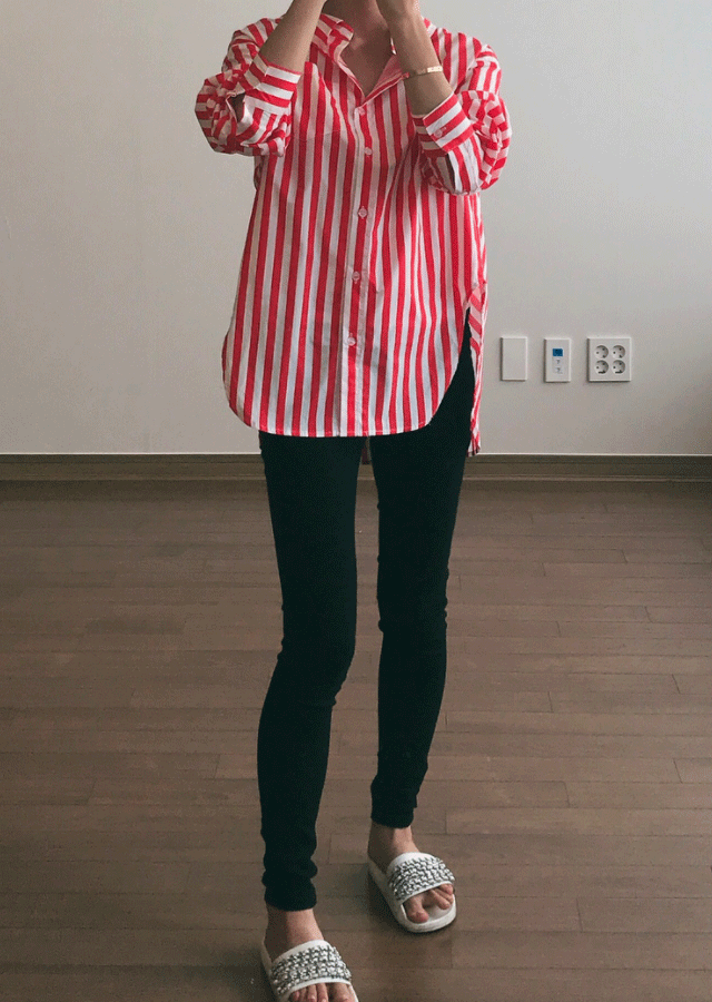 Valencia st women's shirts st striptease red 30