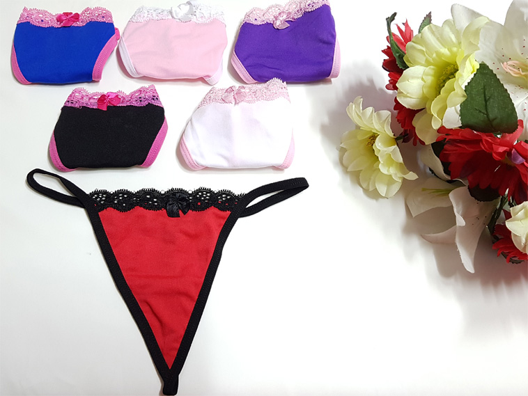 Women Underwear Simple T Basic Type T Panties SPT-