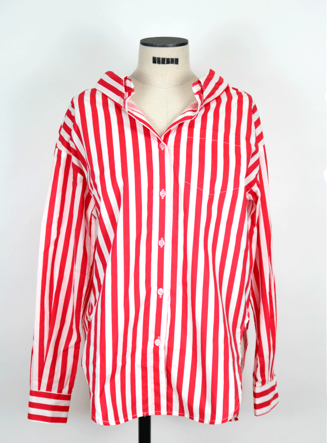 Valencia st women's shirts st striptease red 30