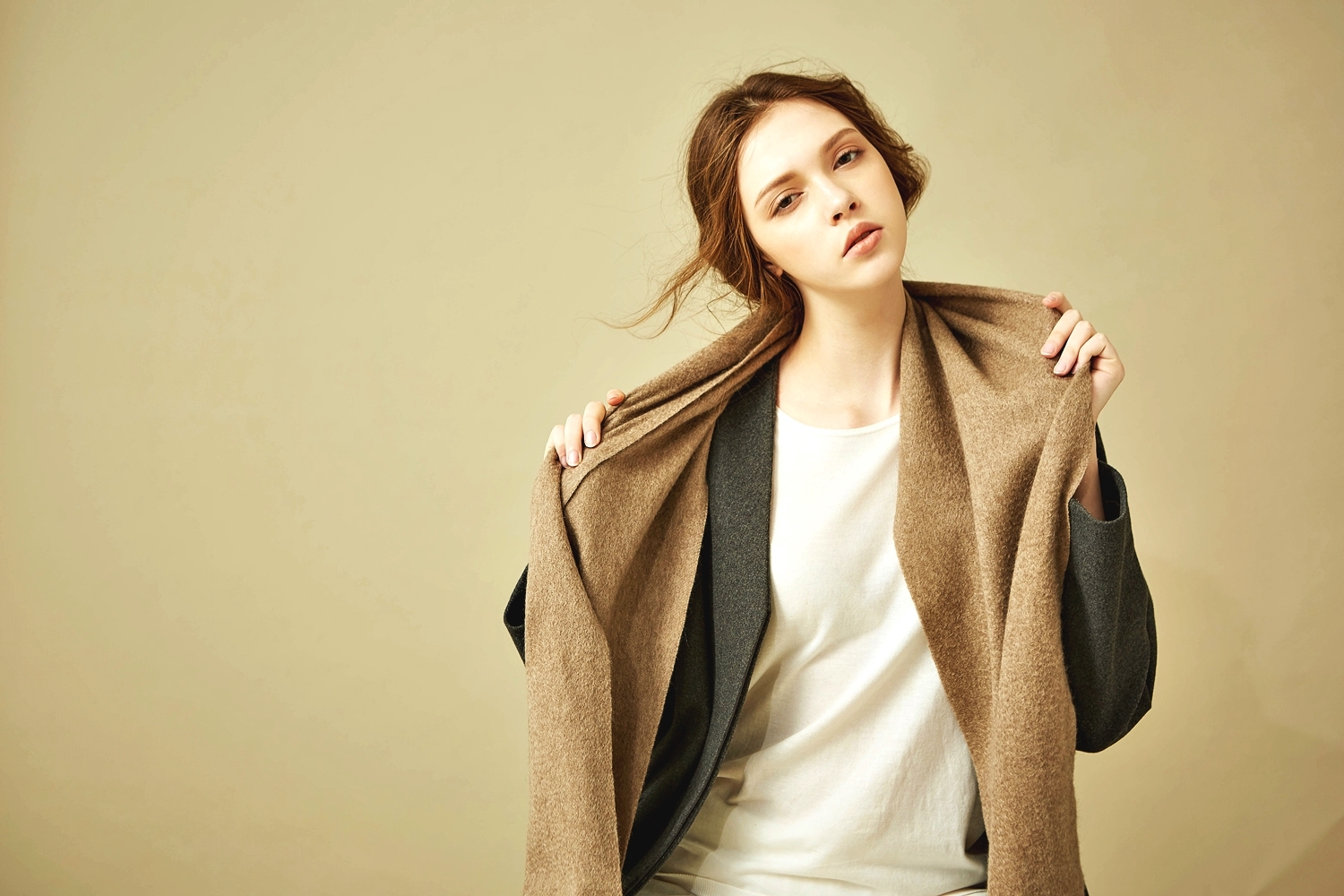 PREZZO 100 cashmere scarf PULO Edition Frames 100