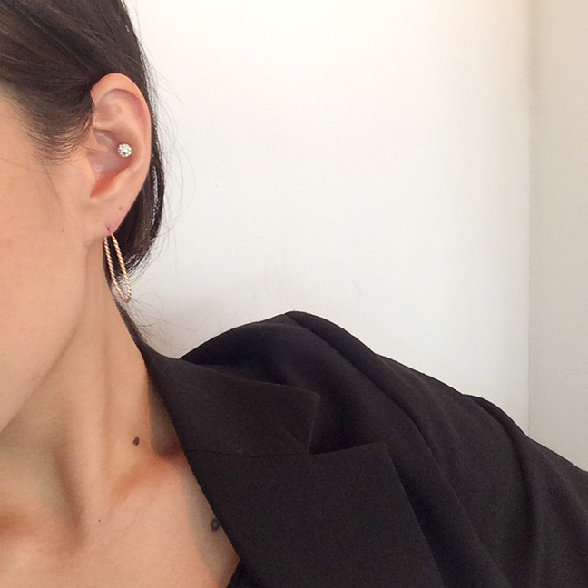 Donna earrings luxurious feeling fashionistas casu