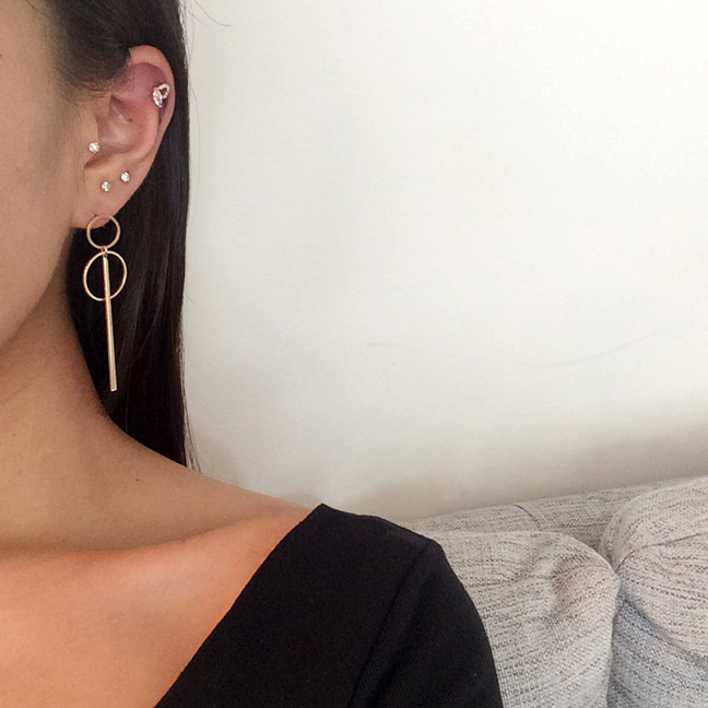 One drop bar Earrings Fashionistas Casual Illy Nat