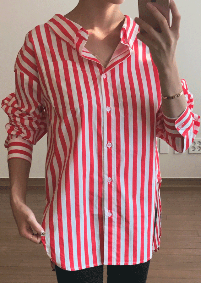 Valencia st women's shirts st striptease red 30
