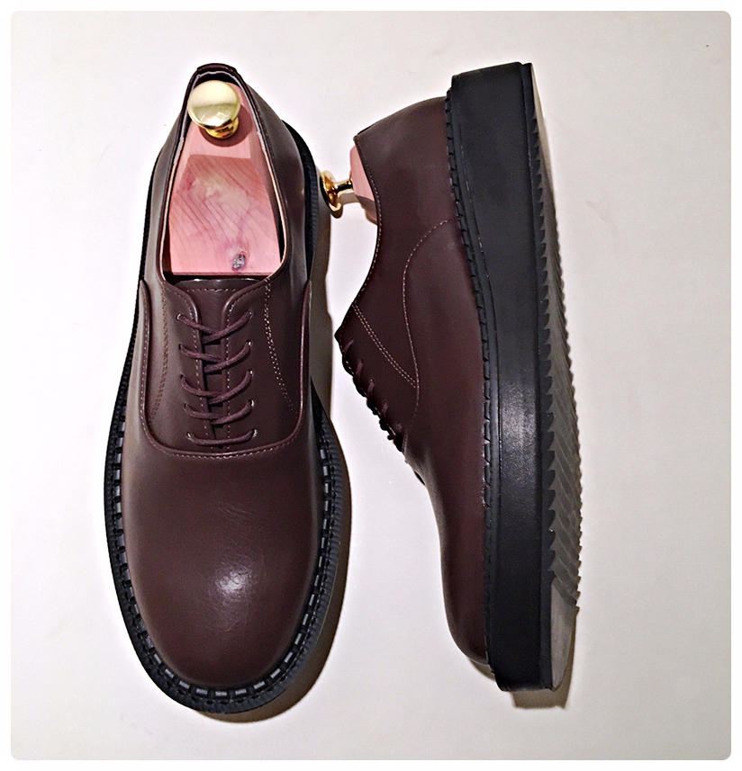 LOOSER Derby Shoes Clippers 4cm Men's Shoes Hig