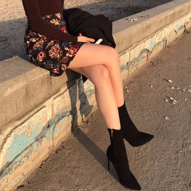 Raffina Suede Angle Boot Recommended Slender Girl 