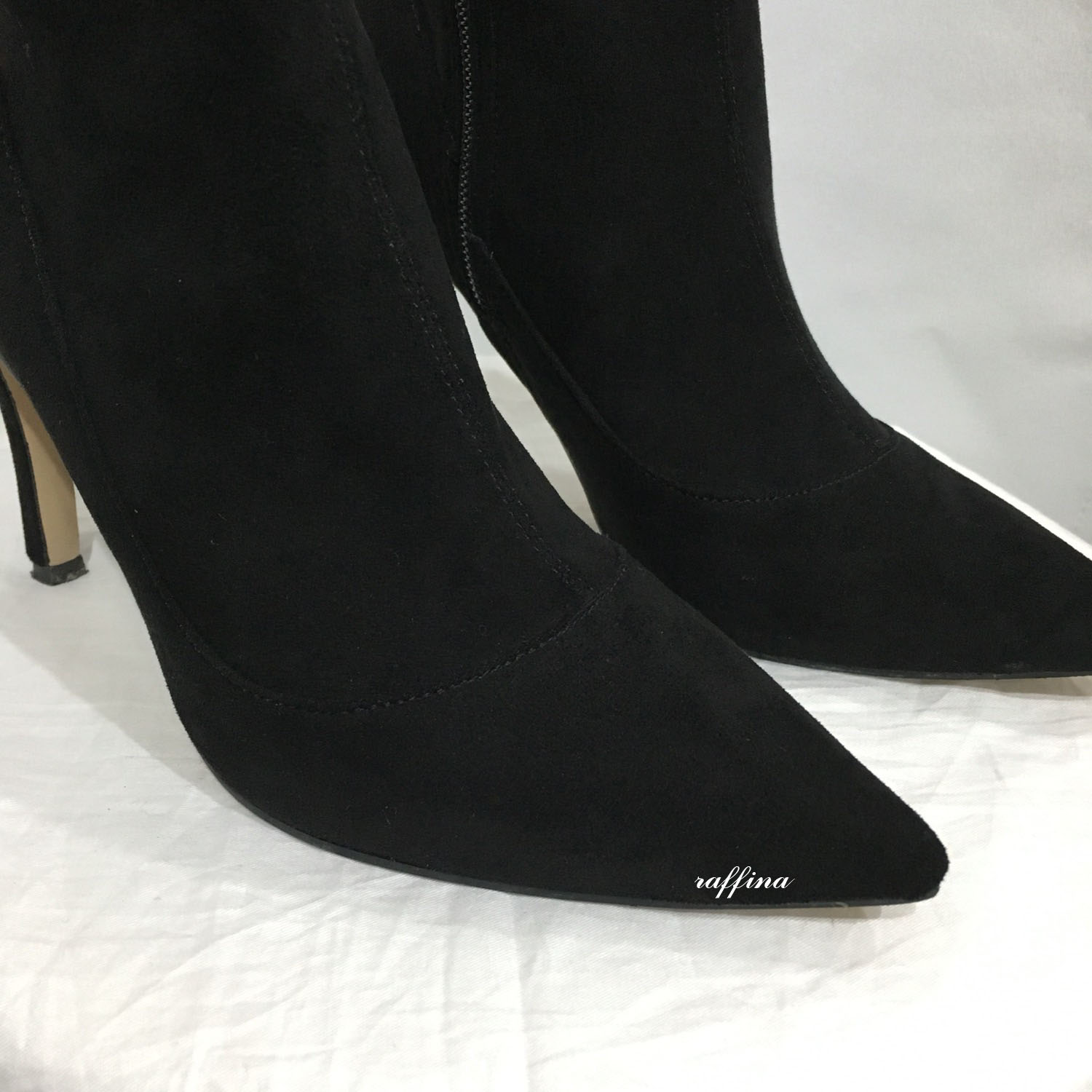 Raffina Suede Angle Boot Recommended Slender Girl 