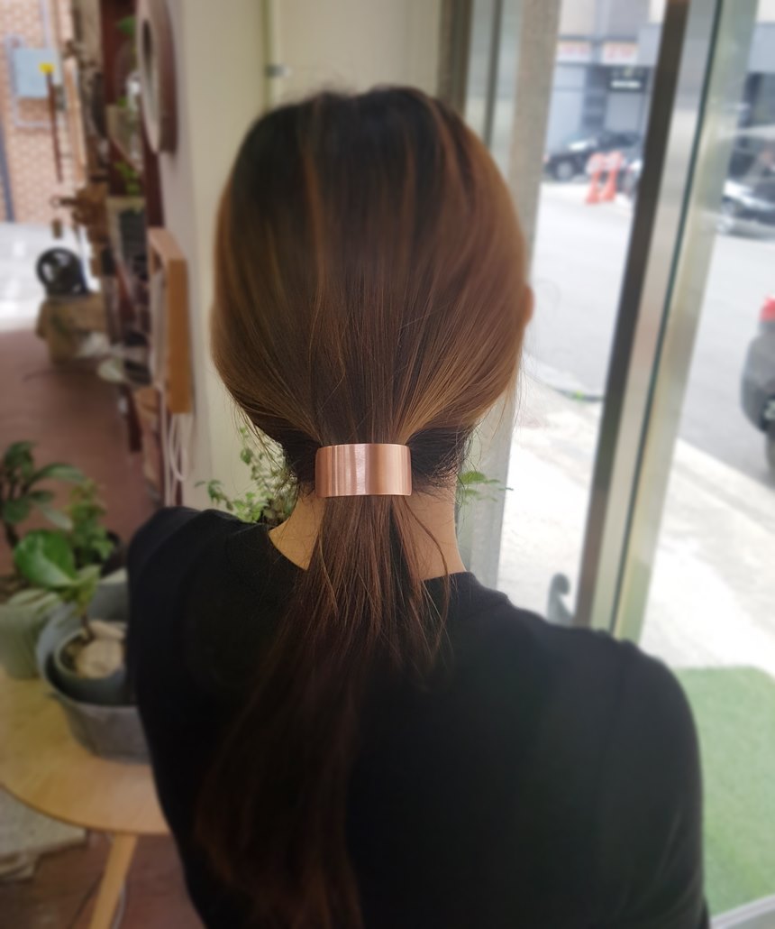 Hair Accessories Matte Metal Ponytail Simple Hair 