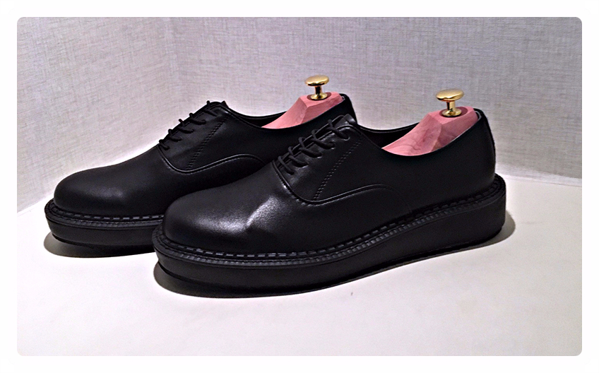 LOOSER Derby Shoes Clippers 4cm Men's Shoes Hig