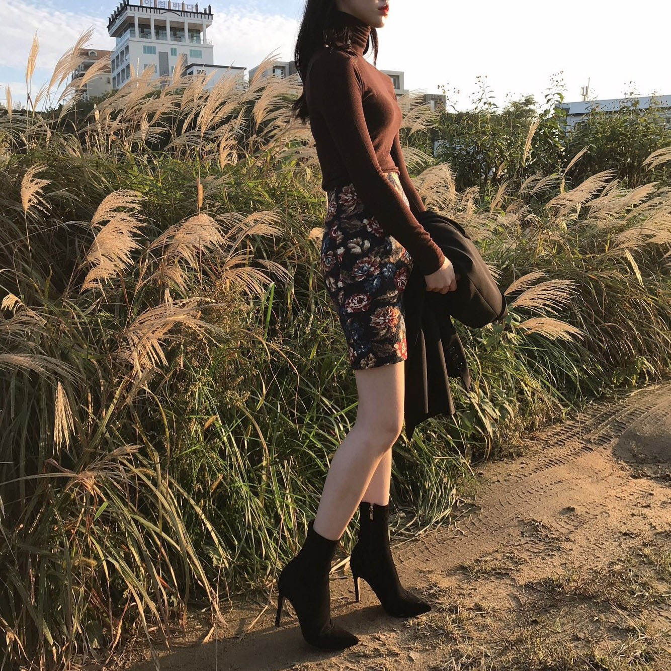 Raffina Suede Angle Boot Recommended Slender Girl 