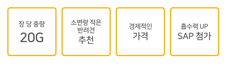 Dog pouch pad small size large 100 sheets standard