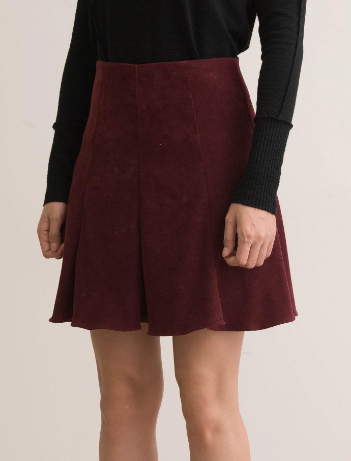 A line wrinkle mini skirt woman female this sunny 