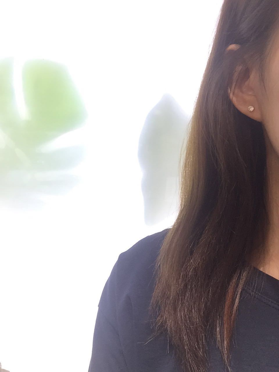 Four Leaf Clover Cubic Set Earring Fortune Cute It