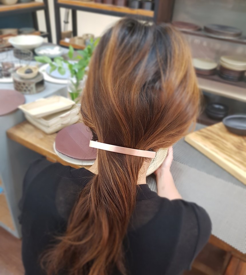 Hair Accessories Matte Metal Simple Hair Self Pin 