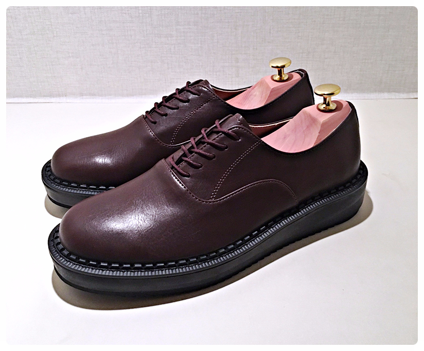 LOOSER Derby Shoes Clippers 4cm Men's Shoes Hig