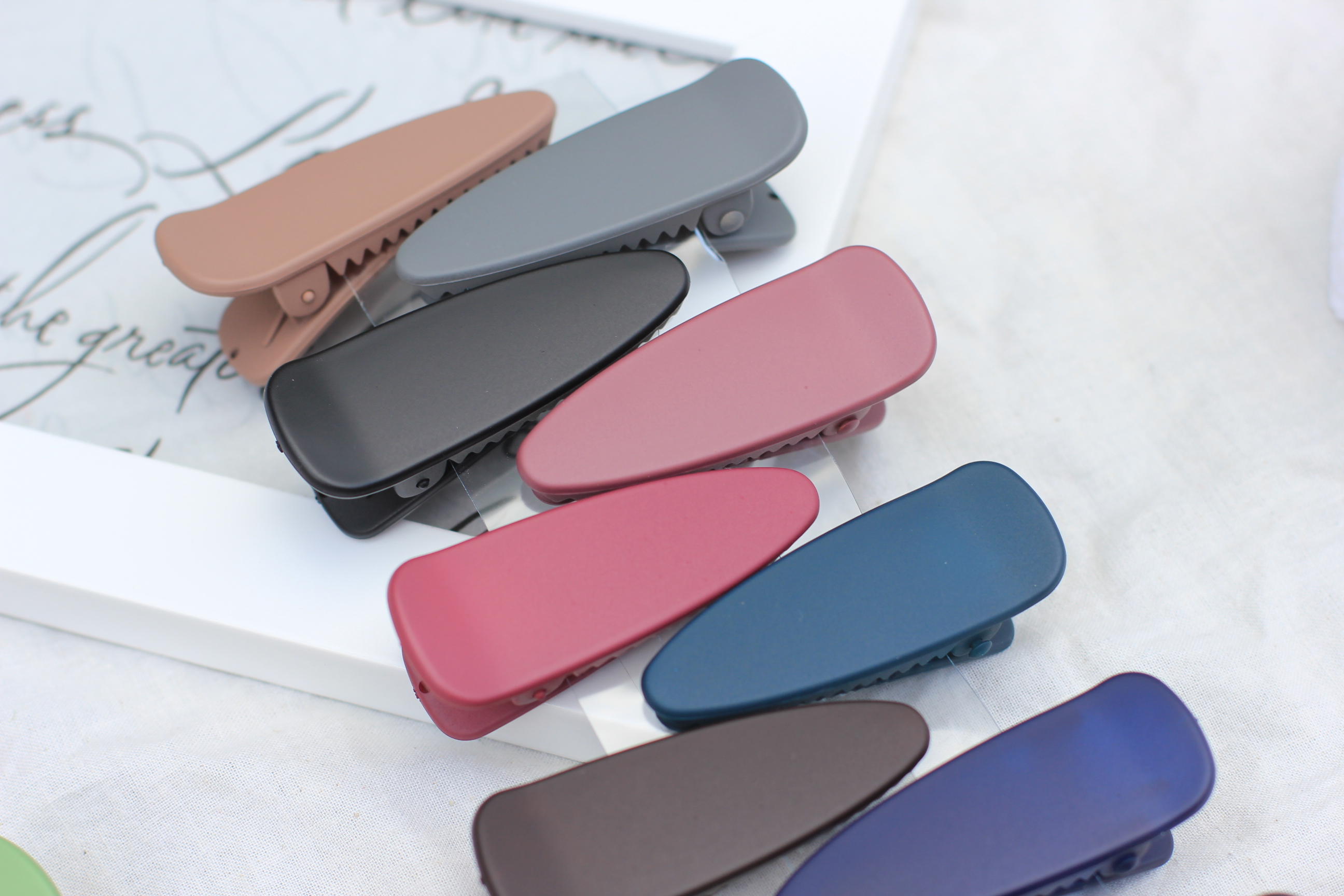 Hair Accessories Matte color tick pins set point p