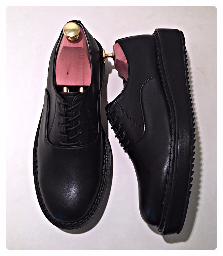 LOOSER Derby Shoes Clippers 4cm Men's Shoes Hig