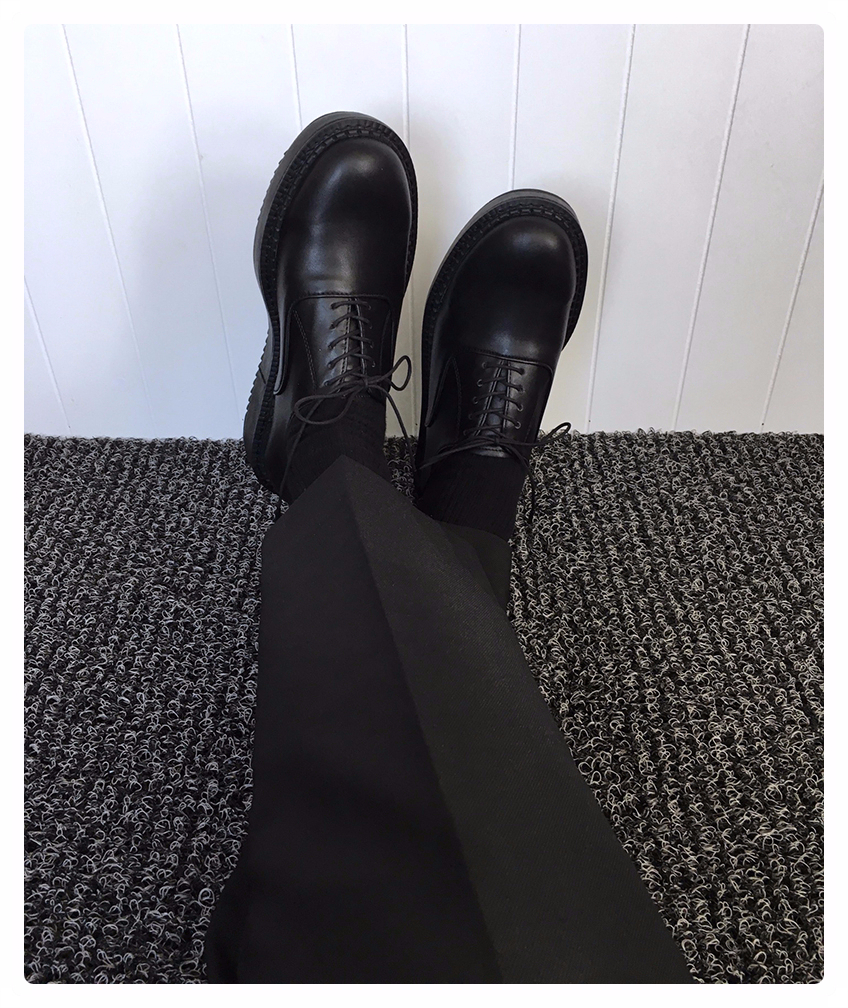 LOOSER Derby Shoes Clippers 4cm Men's Shoes Hig