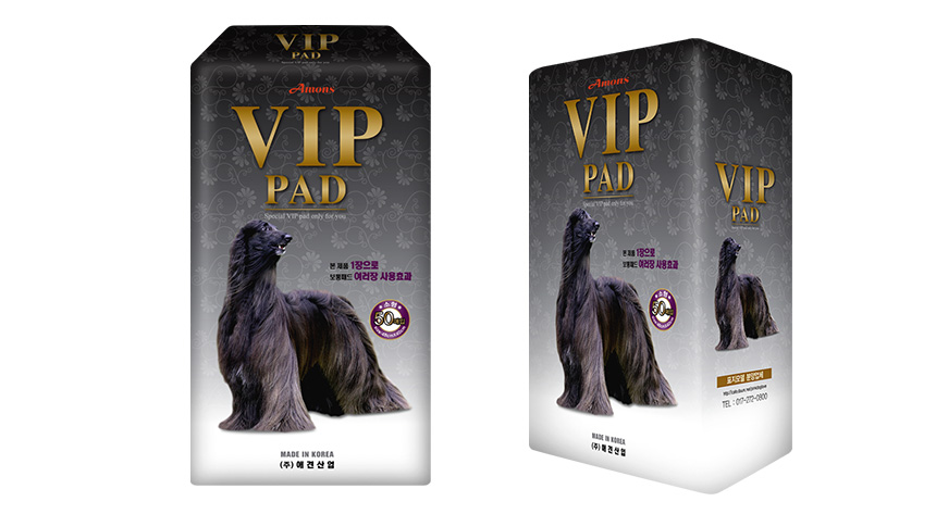 Dog pouch pad small size large 100 sheets standard