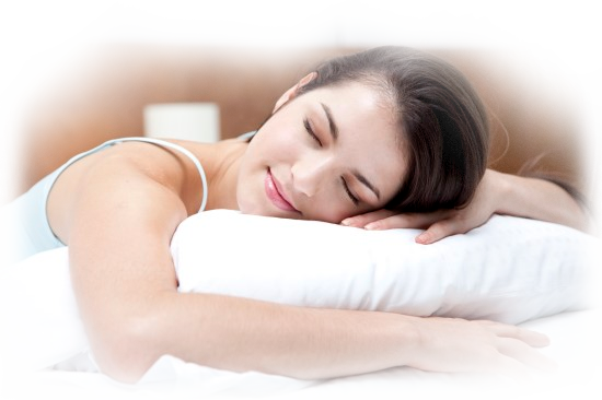 Sleeping pillow with functional cushion Tenutaipu 