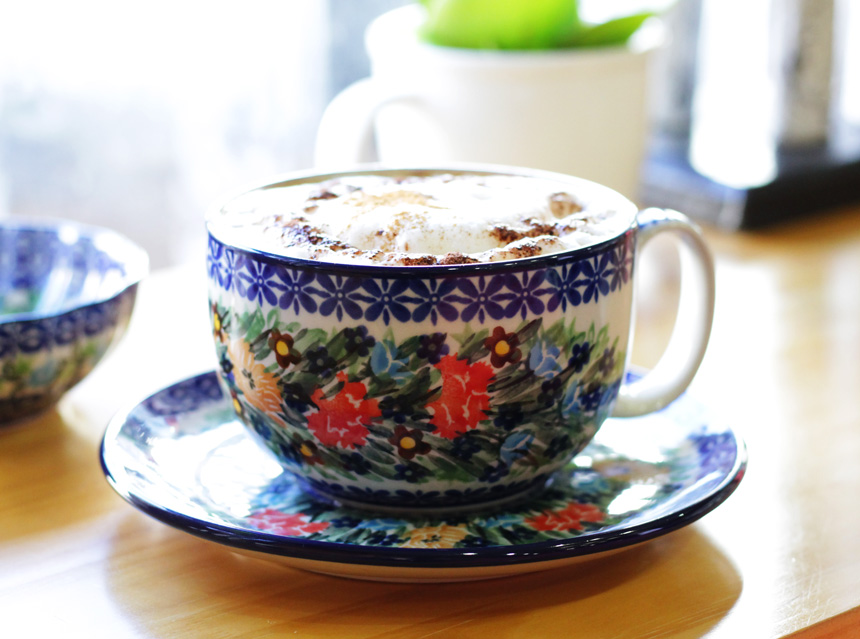 Planned products! Polish Bowl 2-in-1 Tea Set-Latte