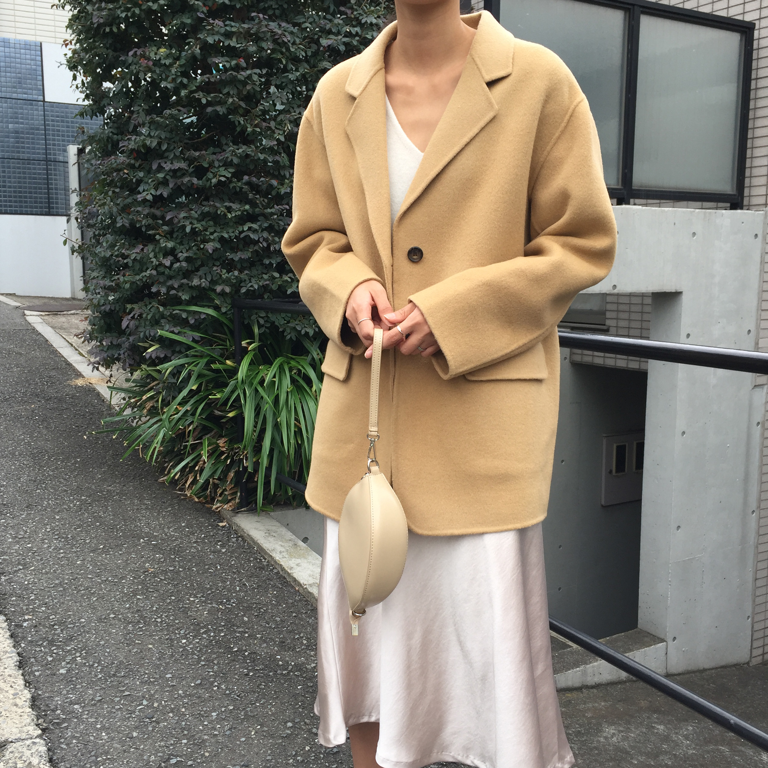 Satin Mermaid Midi Long Skirt 3color Silk Silky Fl