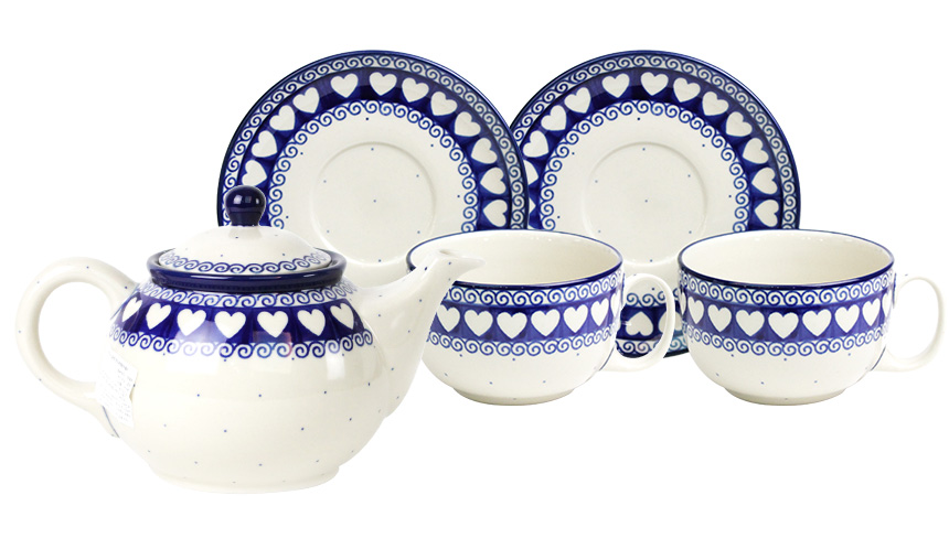 Planned products! Polish Bowl 2-in-1 Tea Set-Latte