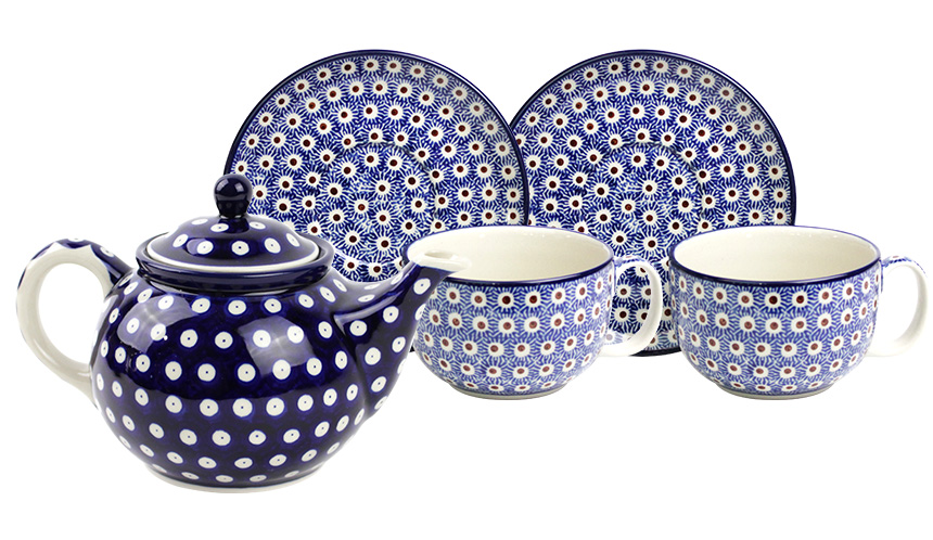 Planned products! Polish Bowl 2-in-1 Tea Set-Latte