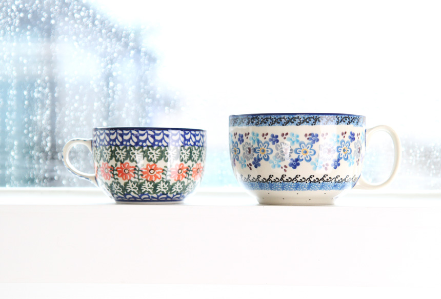 Planned products! Polish Bowl 2-in-1 Tea Set-Latte