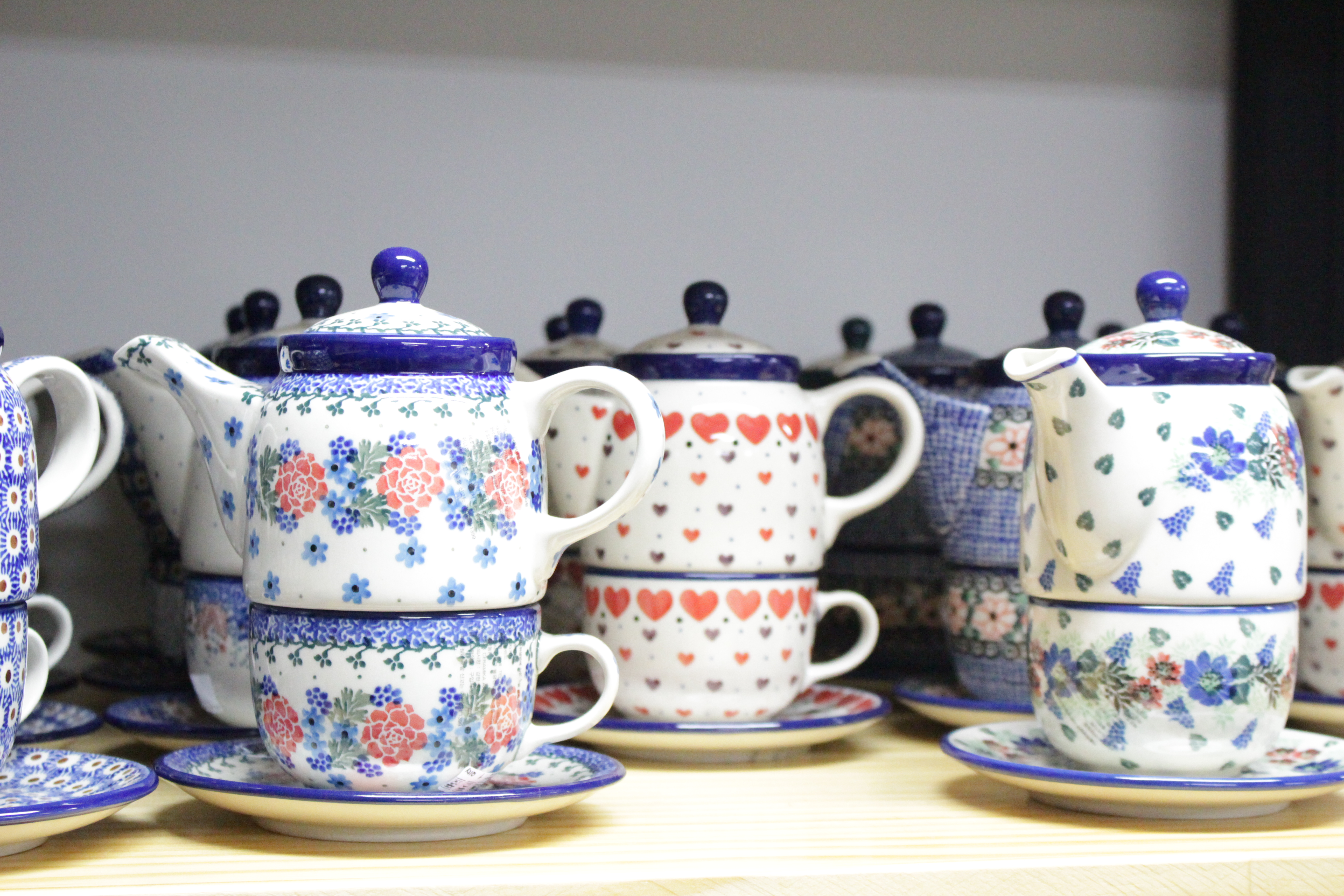 Planned products! Polish Bowl 2-in-1 Tea Set-Latte