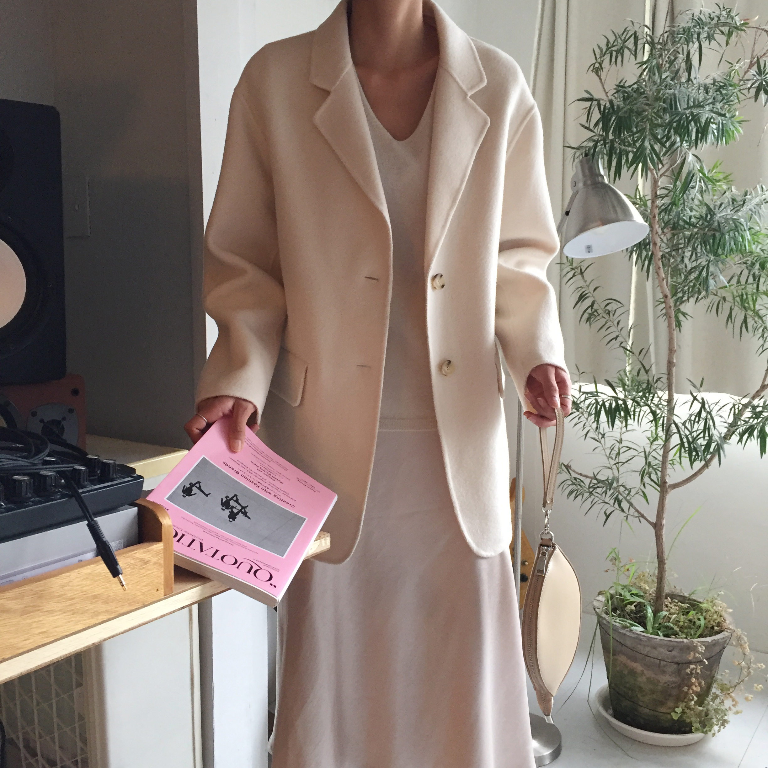 Satin Mermaid Midi Long Skirt 3color Silk Silky Fl