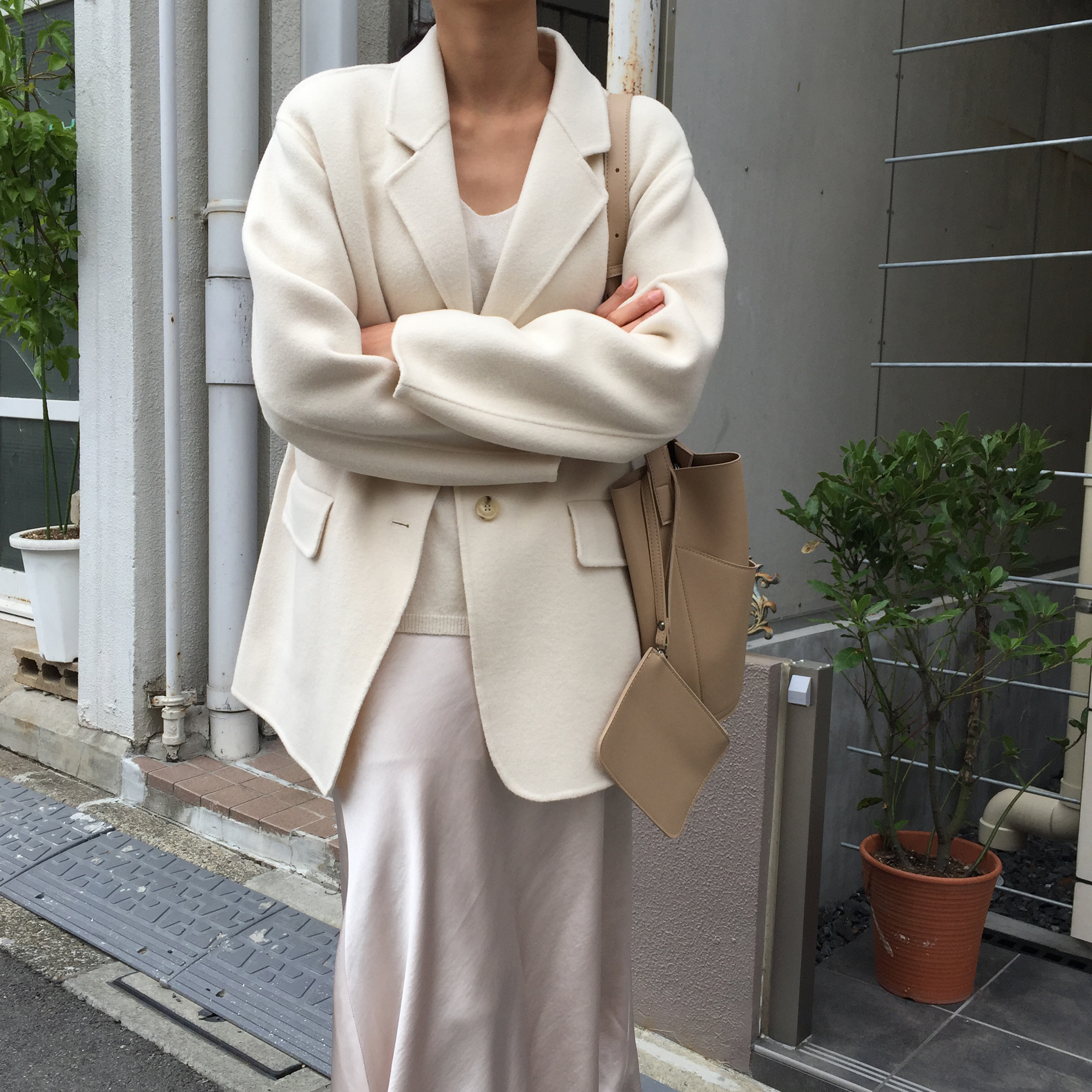 Satin Mermaid Midi Long Skirt 3color Silk Silky Fl