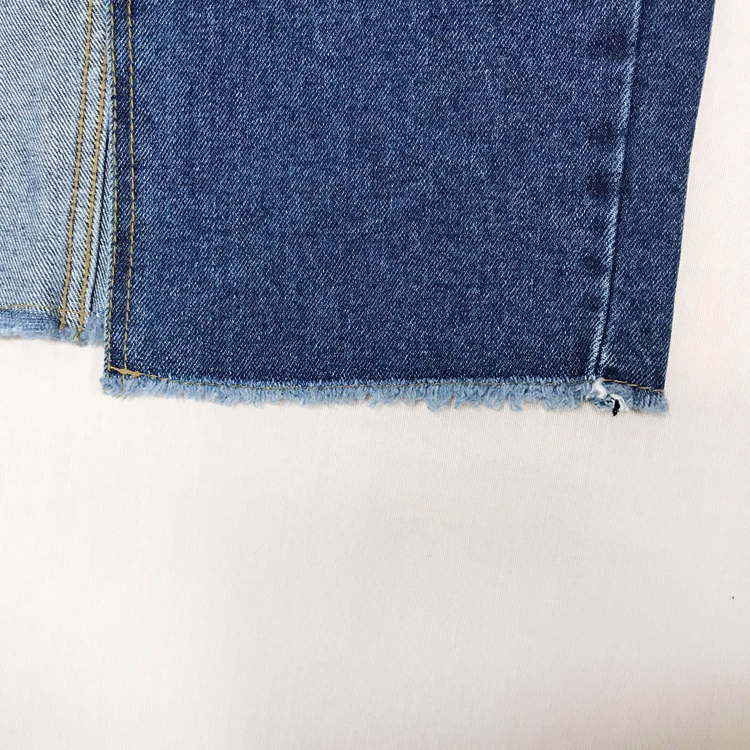 Denim skirt front denim long skirt sneakers h line