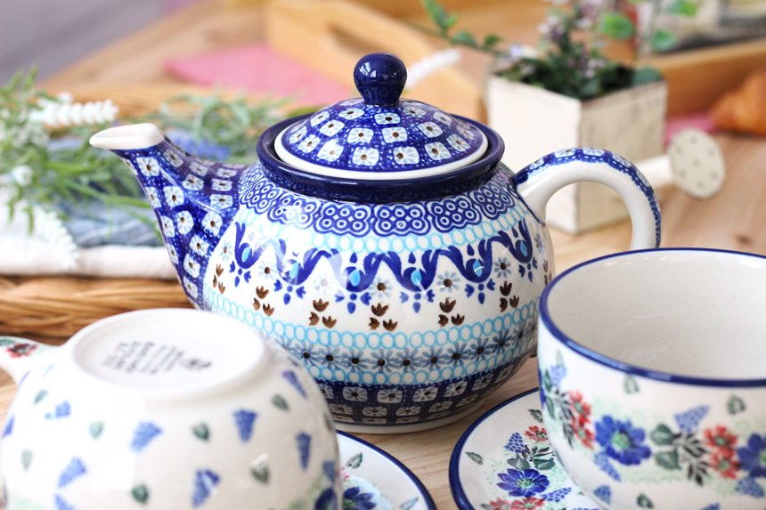 Planned products! Polish Bowl 2-in-1 Tea Set-Latte