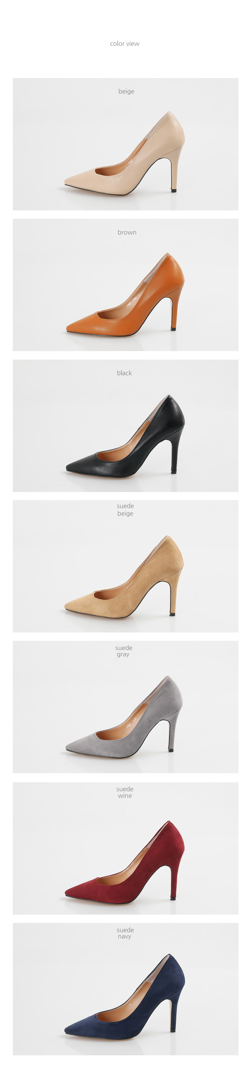 One 뼘der 8cm Charming divergent stiletto pumps Wom