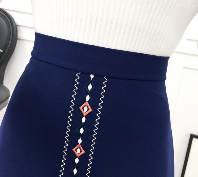 Medi Embroidery Skirt Ethnic Mini 2color Teenage G