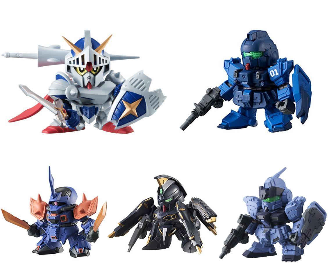 Mobile Suit Gundam Gashapon Forte # 04 Gacha 7-pie