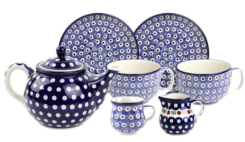 Planned products! Polish Bowl 2-in-1 Tea Set-Latte