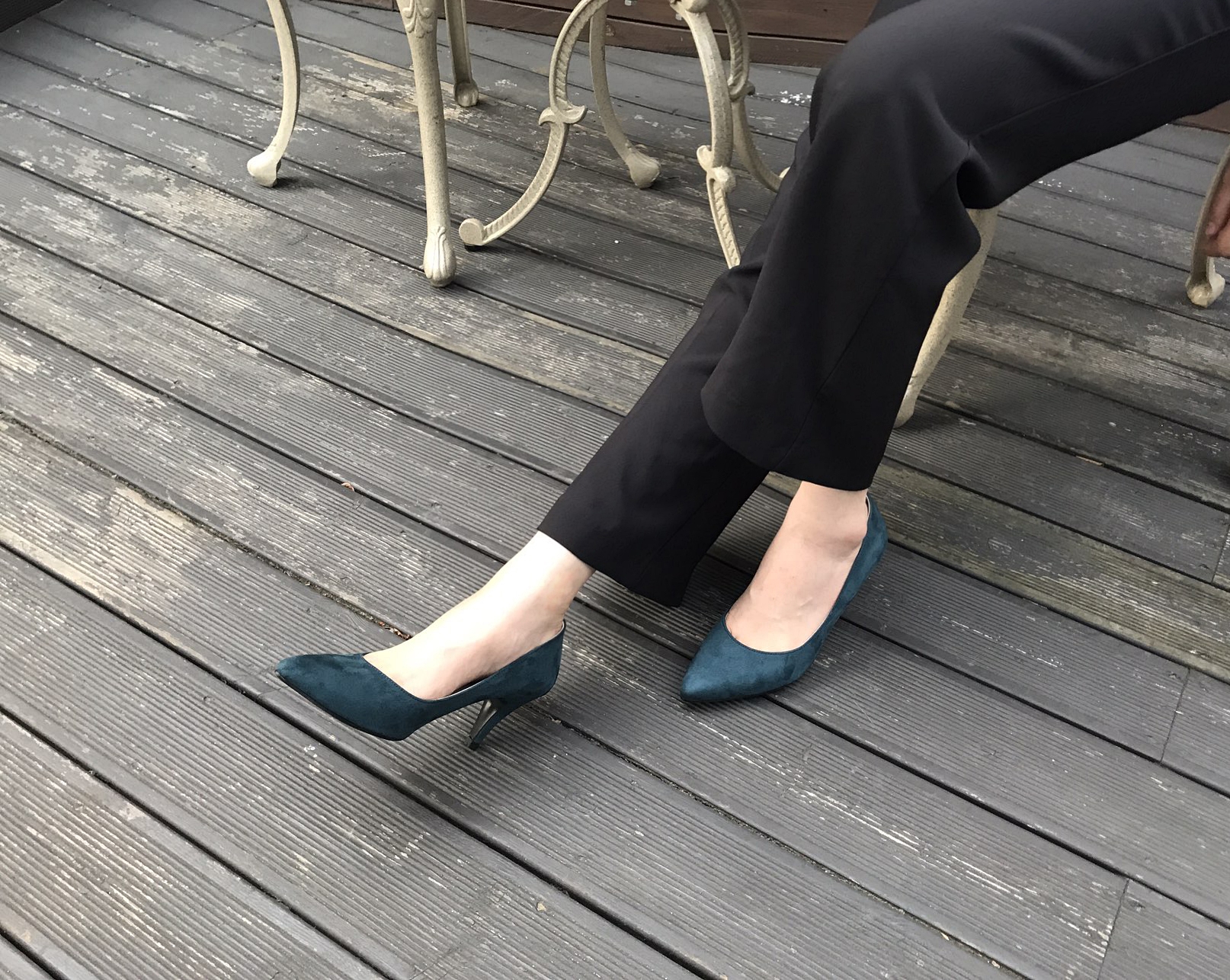 Suede Stiletto Heel Pumps Heel 3cm 5cm 7cm Domesti