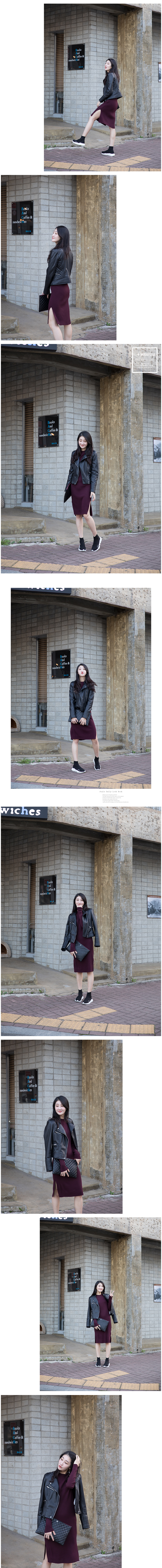 Goliath Long Knit Dresses Banpo Paula h line Custo