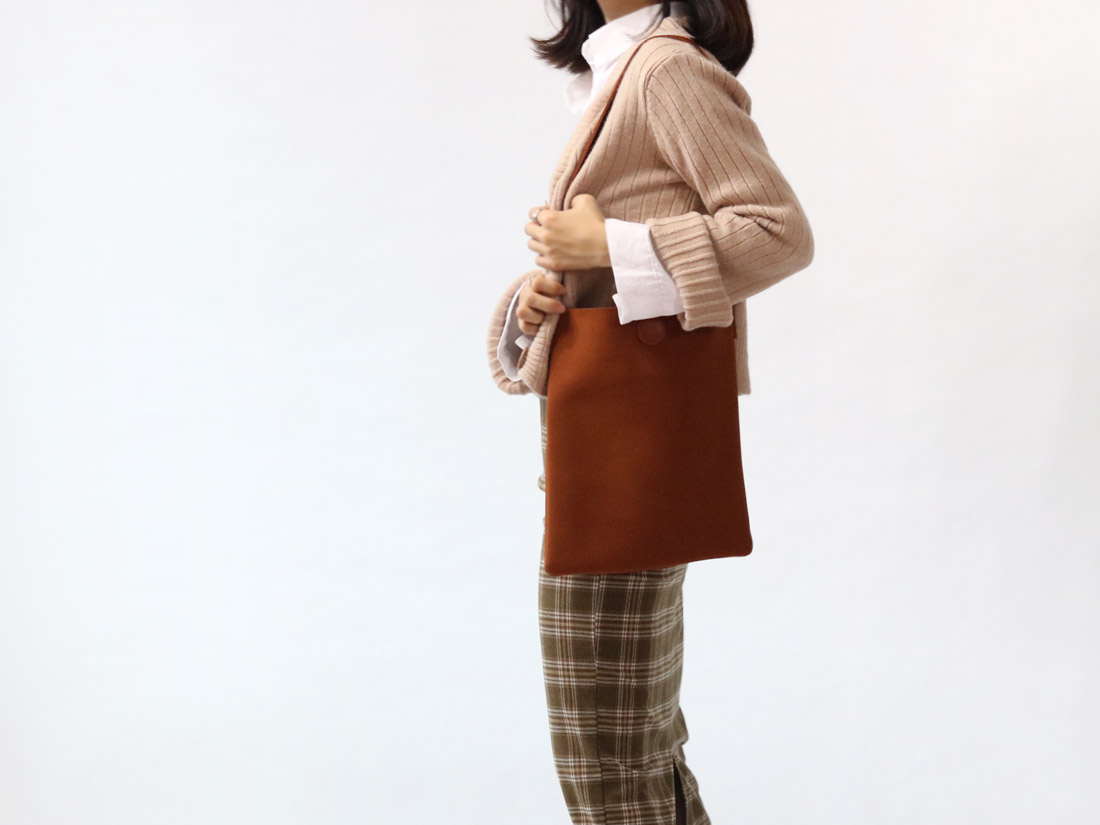 H Line Check Long Skirts Midi Mid Autumn Winter Wo