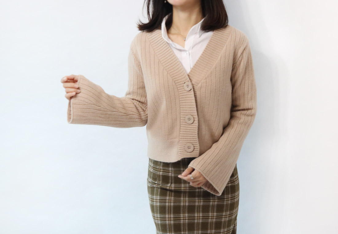 H Line Check Long Skirts Midi Mid Autumn Winter Wo