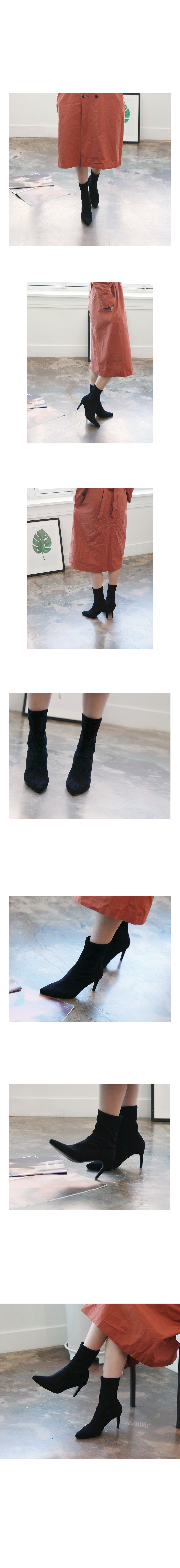 Spandex Suede Angle Boots Women's Shoes Comfort