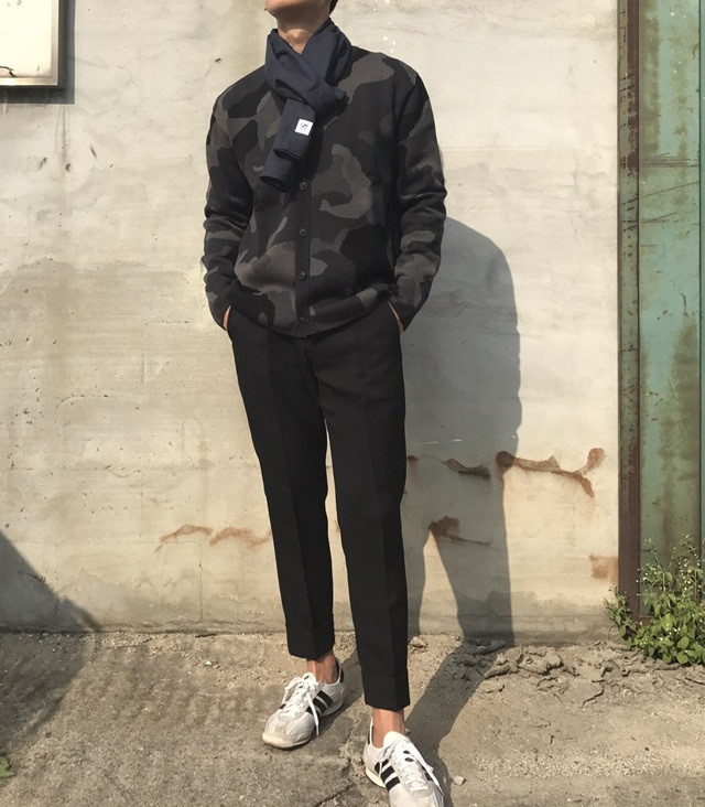 Unisex Public Scarf 3colors Men Male Couple Coordi