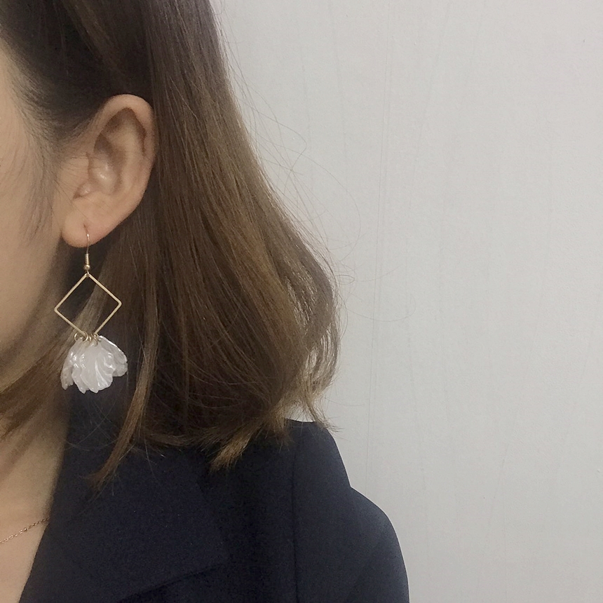 Seashell Petal Earrings Drop 20 Recommended Fall A