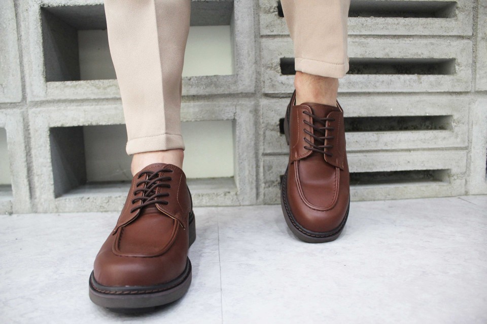 Men's mugwort Derby loafers shoes Top 20 favori