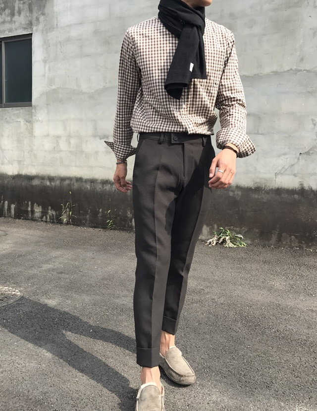 Unisex Public Scarf 3colors Men Male Couple Coordi