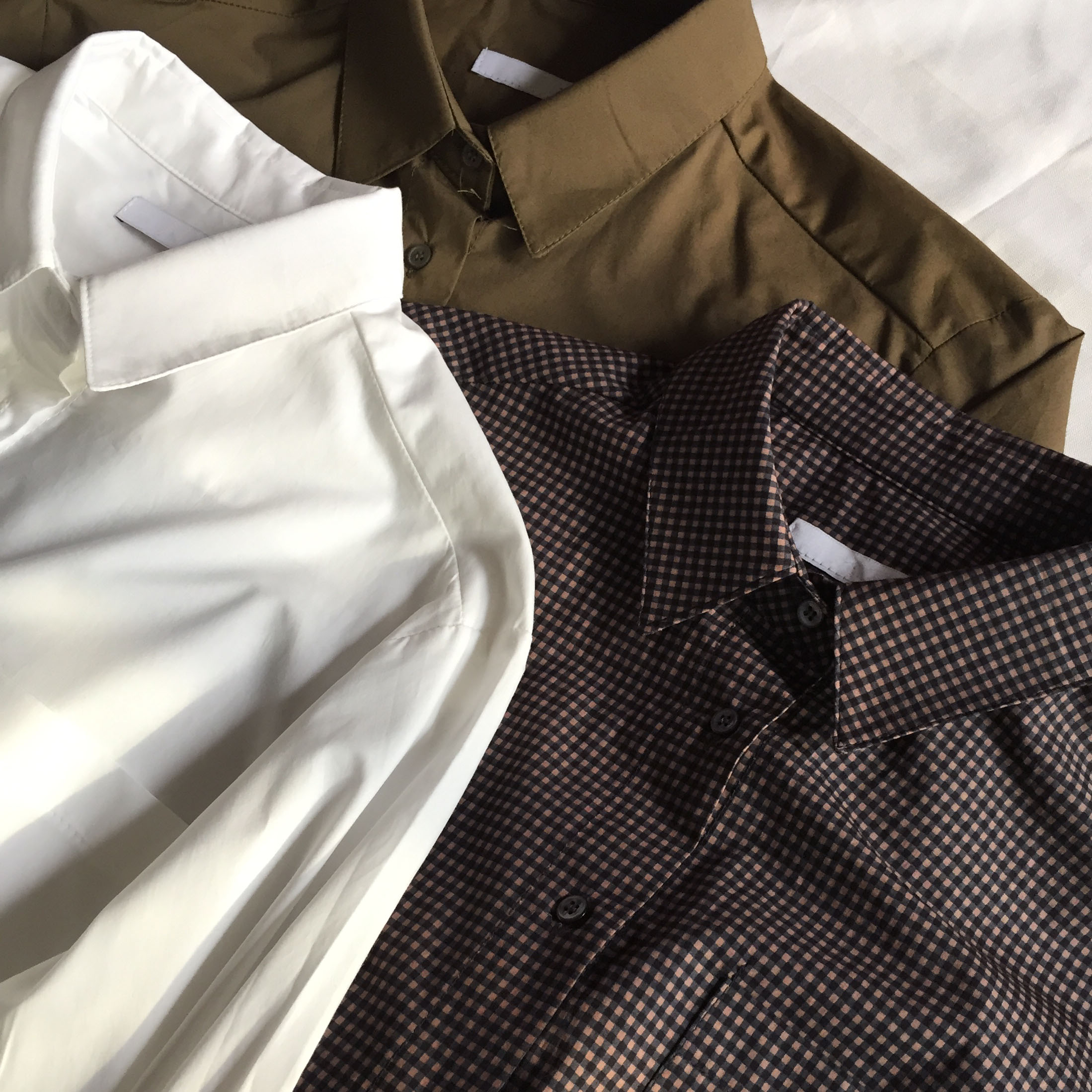 Basic Shirt 3colors 30's Women's Natural Loo