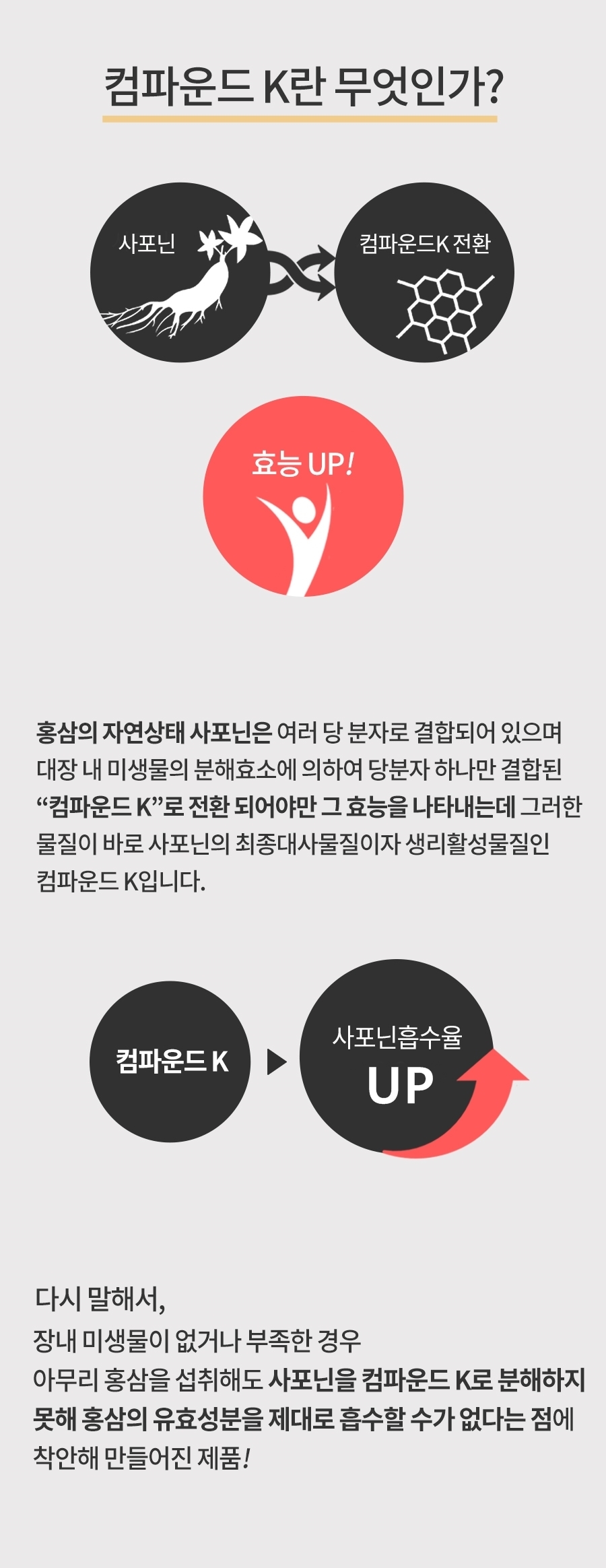 Korea Ginseng D &amp A CK Compound k K red ginseng