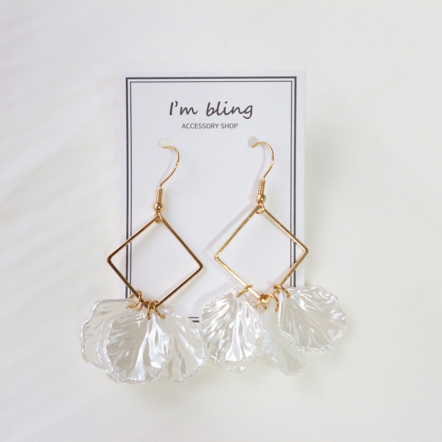 Seashell Petal Earrings Drop 20 Recommended Fall A