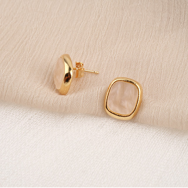 Sweet sweet mini earrings 5color button small pret